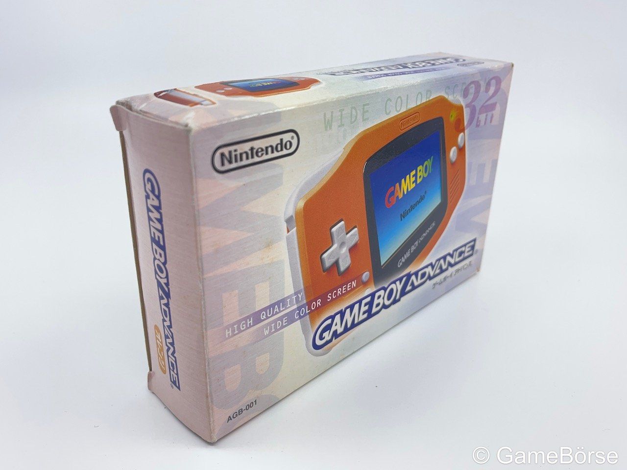 Nintendo Console: GBA Nintendo Gameboy Advance Orange mit OVP CIB – Usato da Stettfurt venduto da GameBoerse