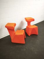 2x "Zocker" Stühle Luigi Colani - Space Age Design Klassiker