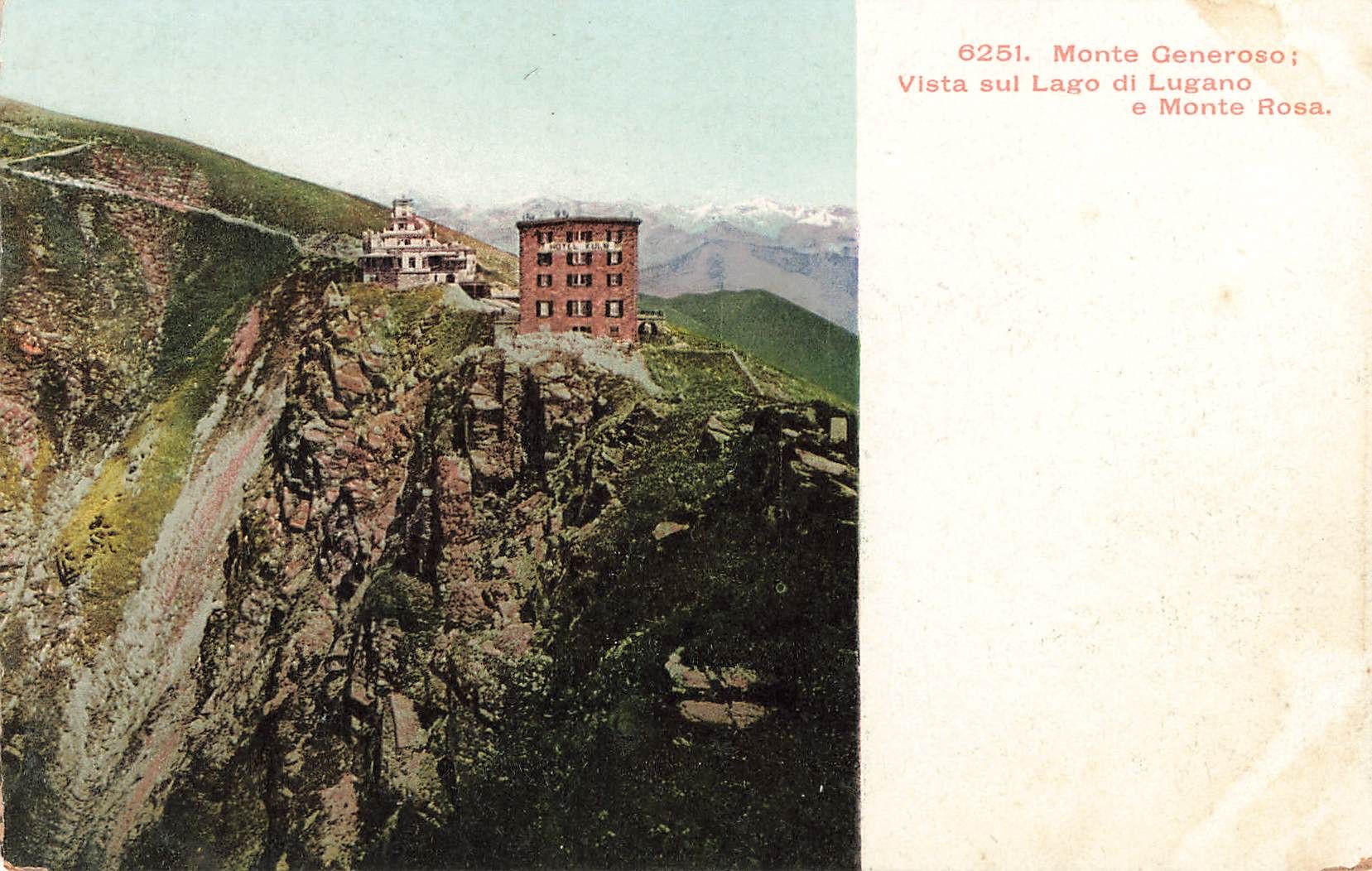 Cartoline postali: Monte Generoso – Usato da Biasca venduto da Blenio71