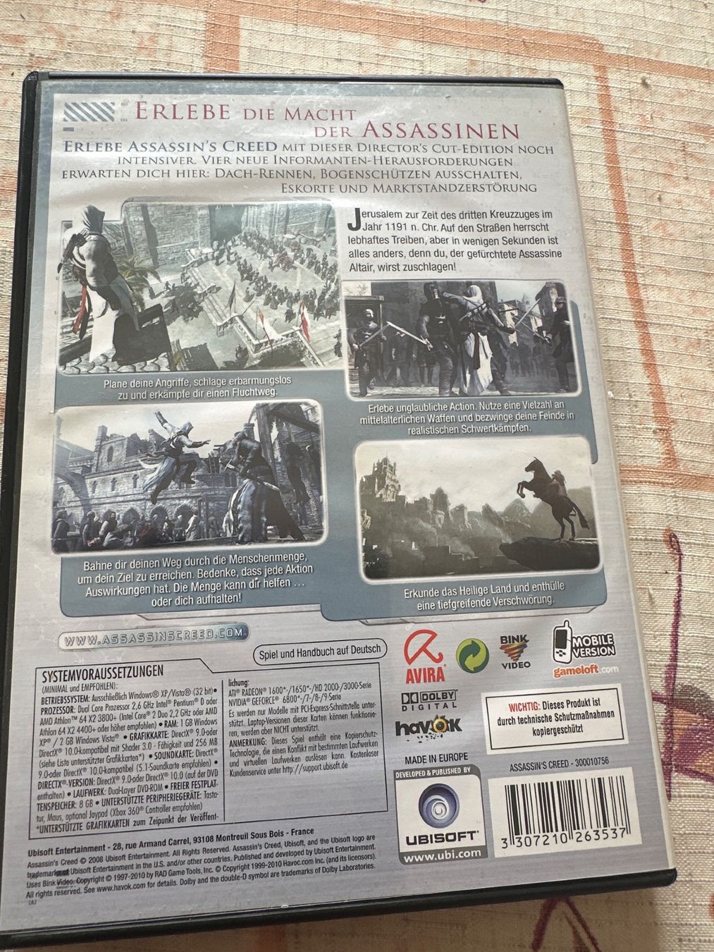 Giochi: Assassin's Creed - Director's Cut PC Game – Usato da Schaffhausen venduto da D-MAC 1
