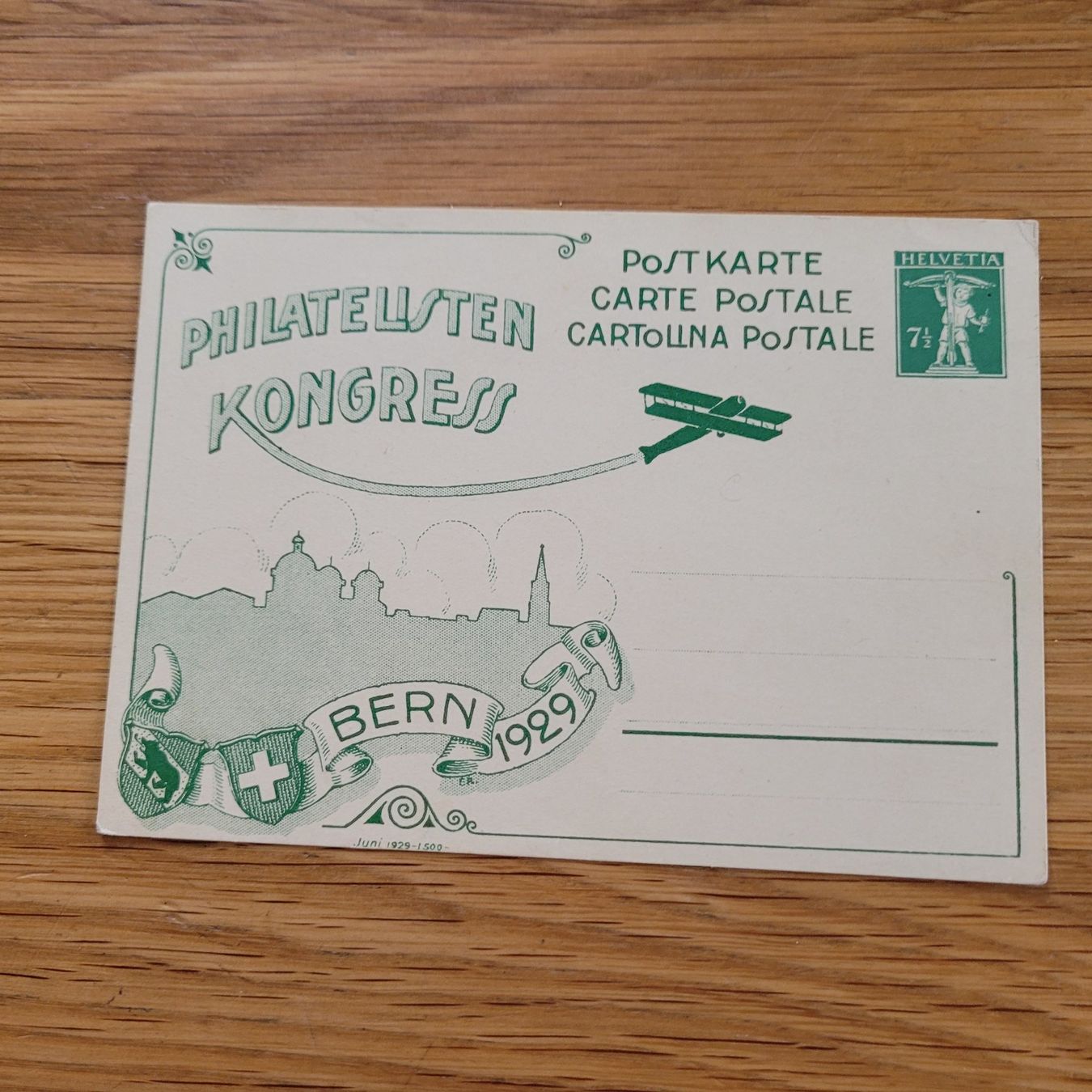 Tous les timbres: Luftpost GS Bern 1929 Karte – D'occasion à Biel/Bienne par Destockweb