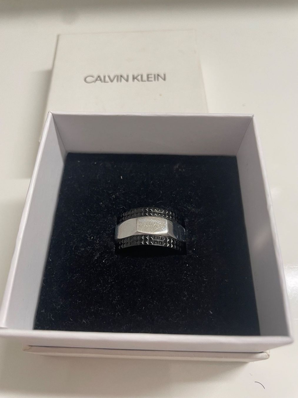 Calvin Klein Anelli: Edestahl Ring Calvin Klein – Usato da Neuenkirch venduto da florixn 1