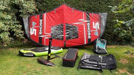 GONG Wingfoil Komplettset – nur 4-mal benutzt