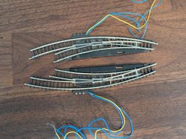 Märklin Spur Z 8568 8569 - Paar Bogenweiche