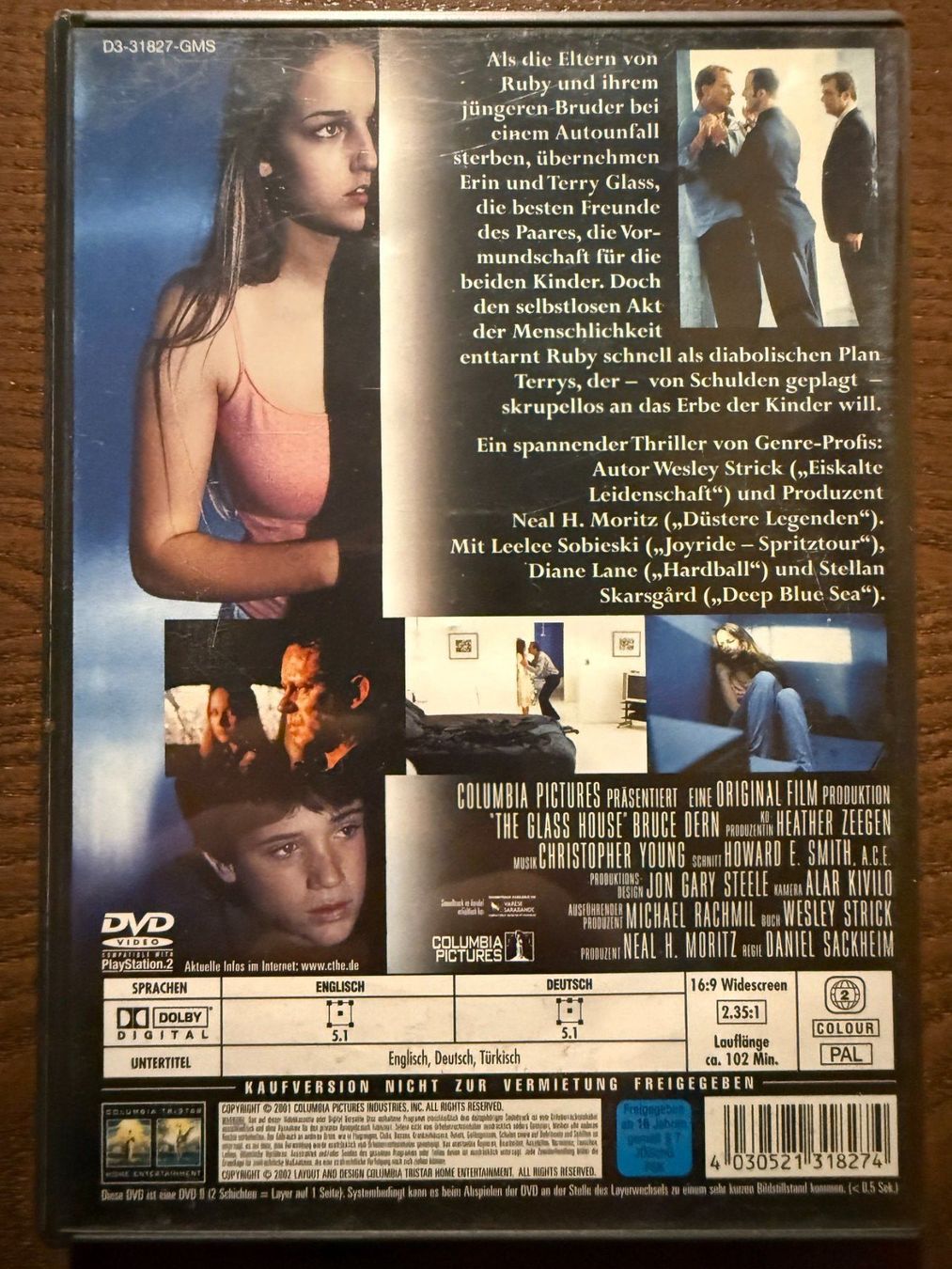 Tutti i DVDs: The Glass House – Usato da Zürich venduto da FilmFreunde 1