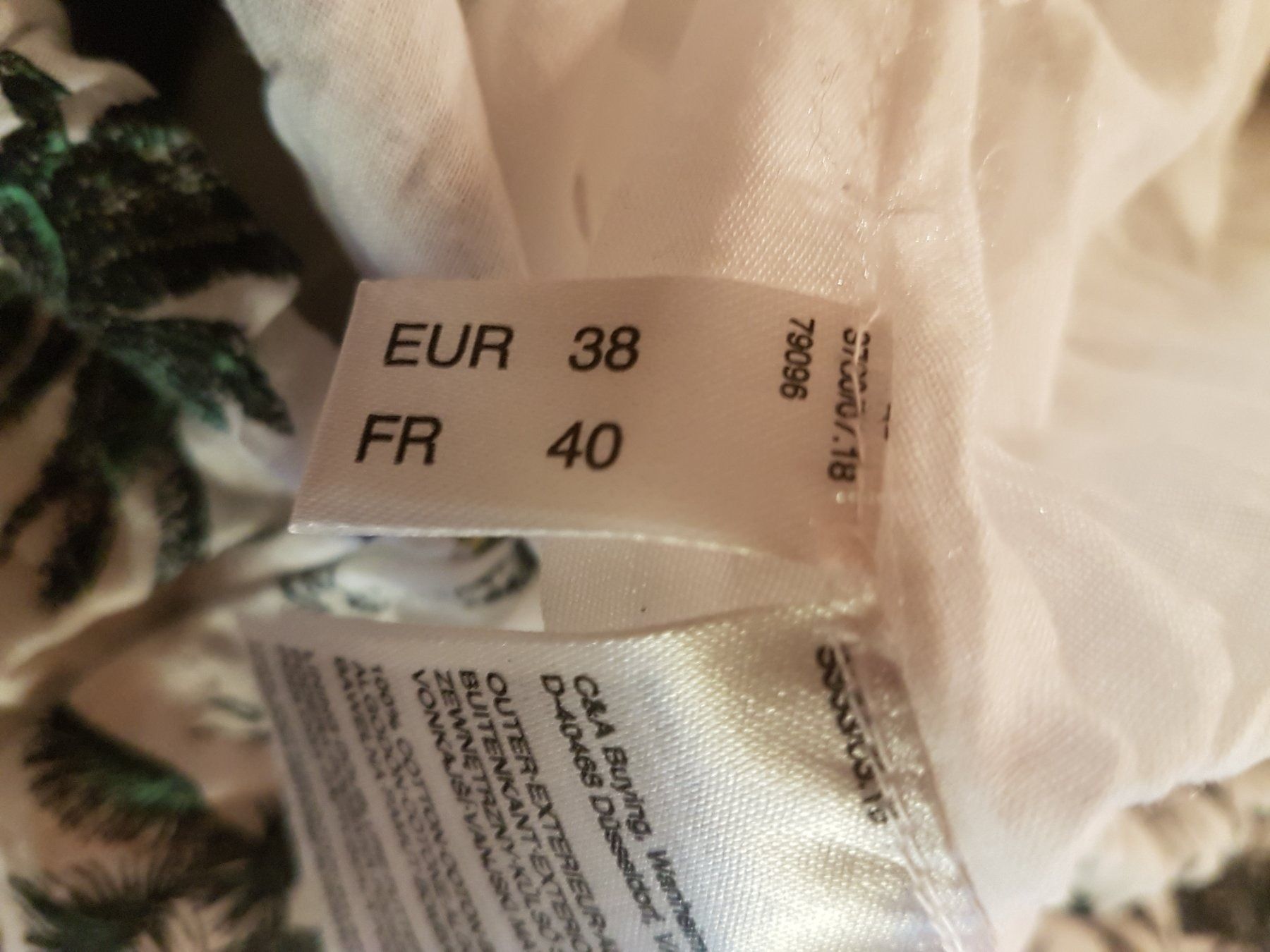 C&A Röcke: Jupe taille élastique grandeur 38 marque C&A 100% coton – Gebraucht aus Villiers von  5