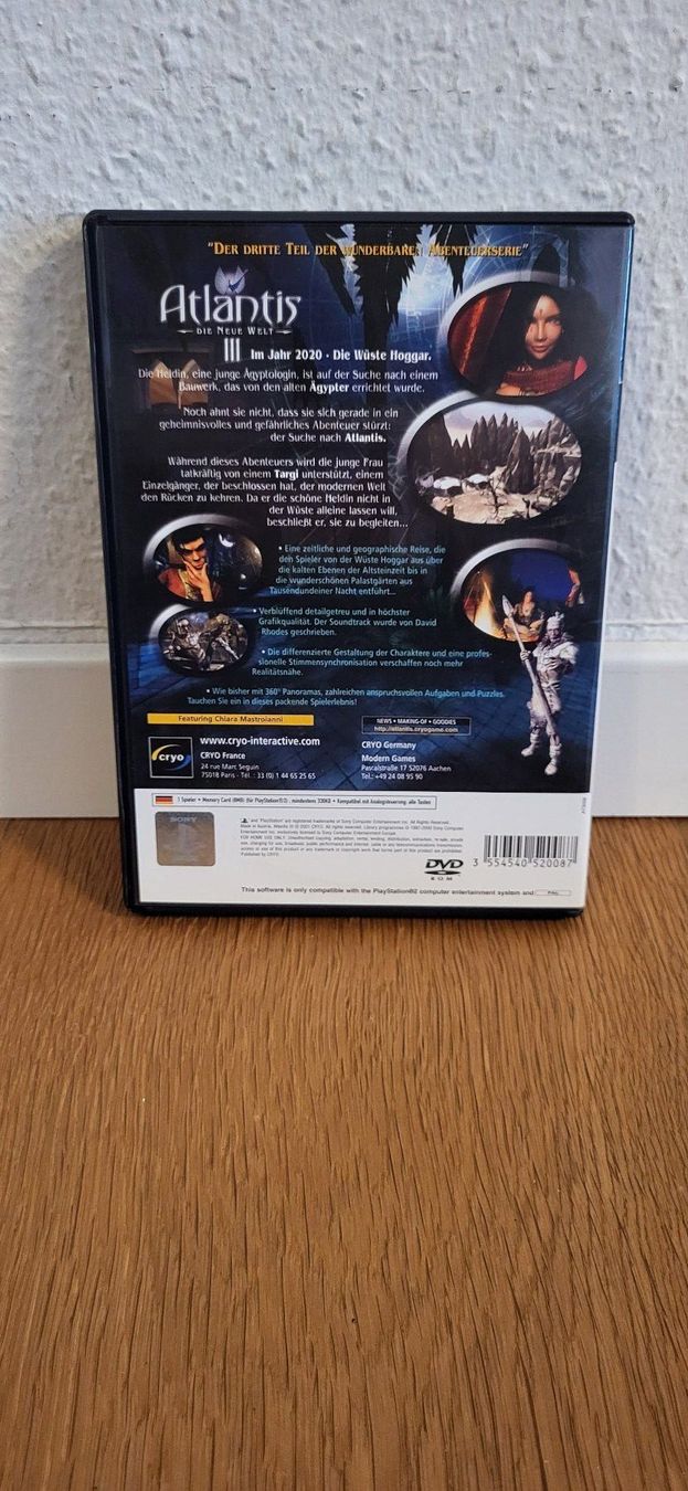 Sony Spiele: PS2 - Atlantis 3 Die neue Welt – Gebraucht aus Münsingen von DigitaleSpielecke 1