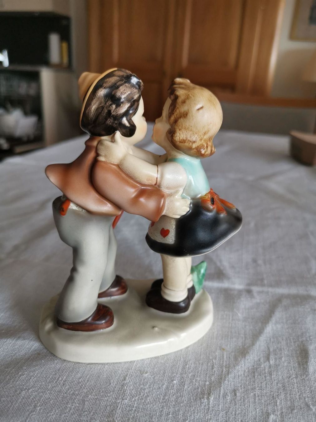 Statuette: Kindergruppe "Erste  Liebe" – Usato da La Tour-de-Peilz venduto da minipuce123 1