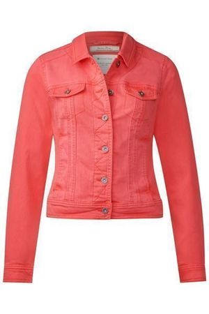 STREET ONE Denim Jacke kurzer Blazer Yanina coral 44