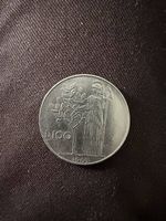 Moneta 100 lire  1963
