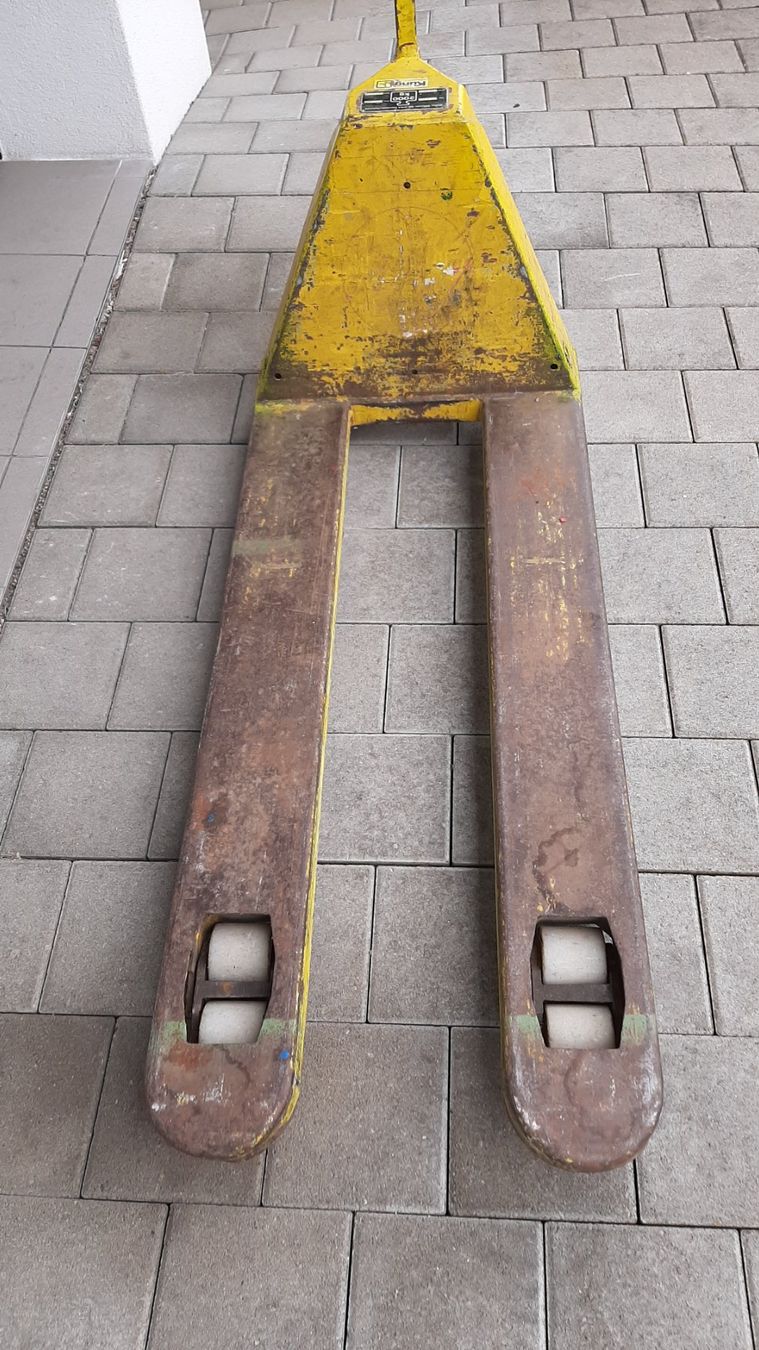 Stöcklin Gabelstapler & Hubwagen: Palettenrolli Stöcklin, Hubwagen – Gebraucht aus Ricken SG von Bobo66 4