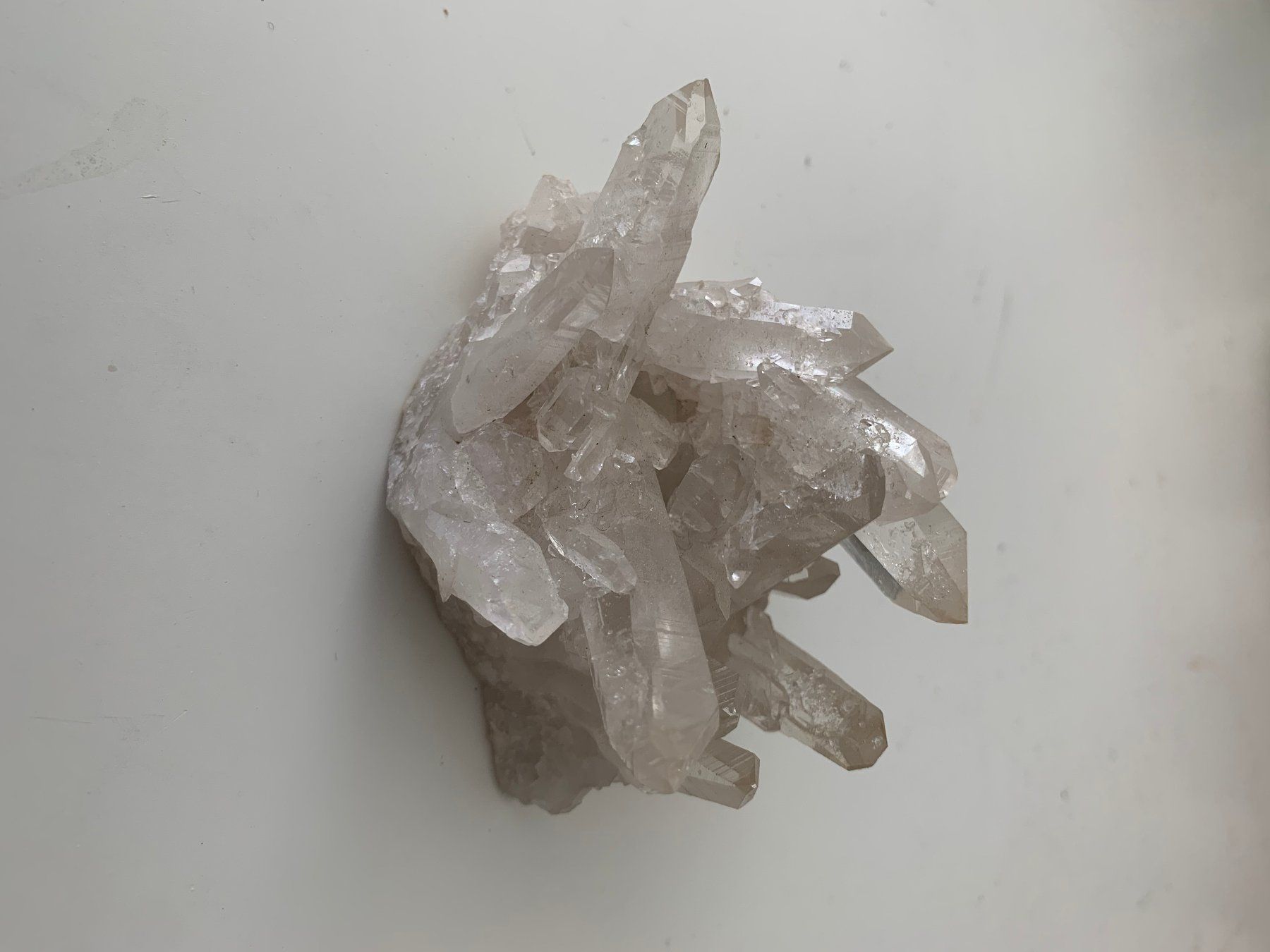 Minerali & Pietre curative: Bergkristall-Stufe / Cluster - ca. 8-10 cm – Usato da Ostermundigen venduto da pas_x9nv 3