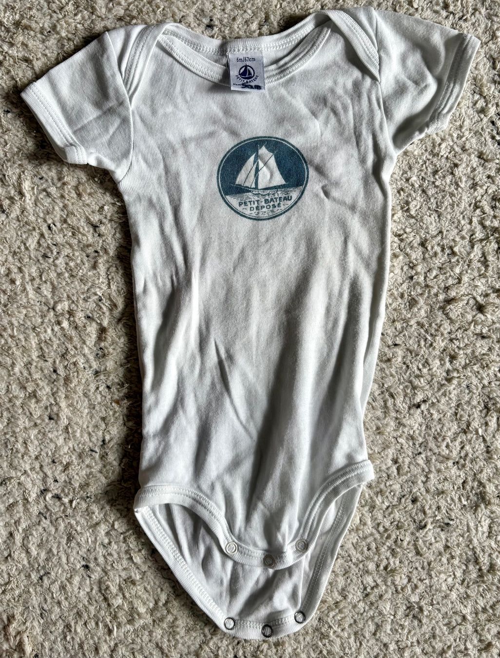 Petit Bateau Biancheria intima: Petit Bateau Body, Gr. 6M/67cm – Usato da Zollikon venduto da Xblanka