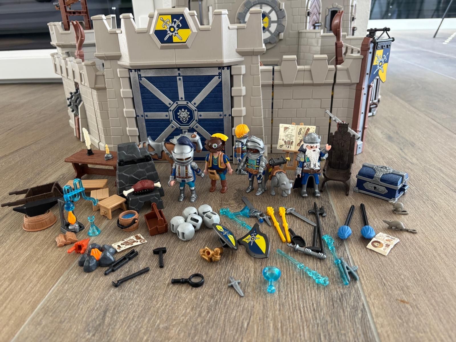 Playmobil 70220 Grand Château Des Chevaliers Novelmore - Occasion