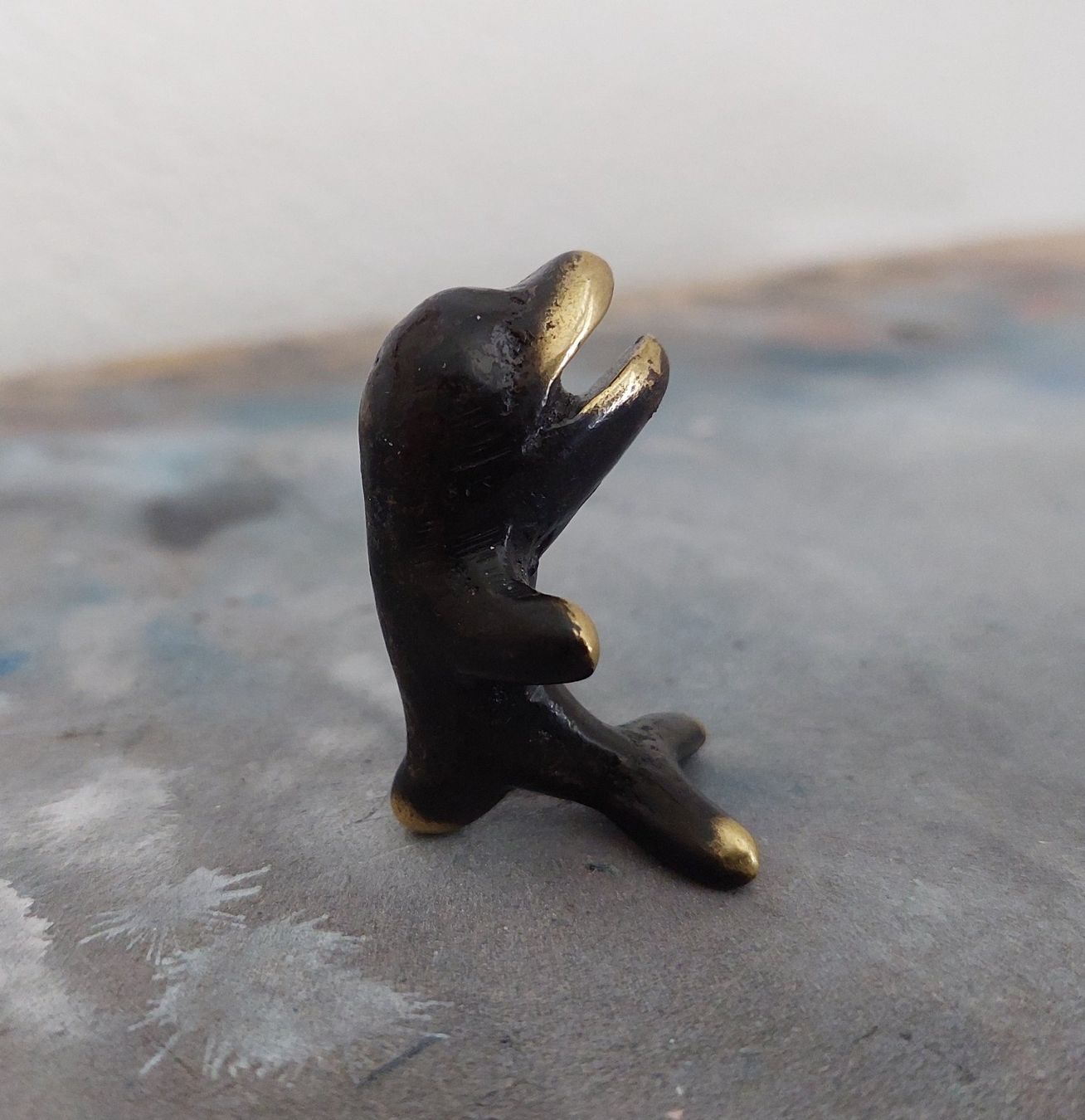 Statuette: Broncefigur Delfin (Nr.8) – Usato da Subingen venduto da K7passt_immer