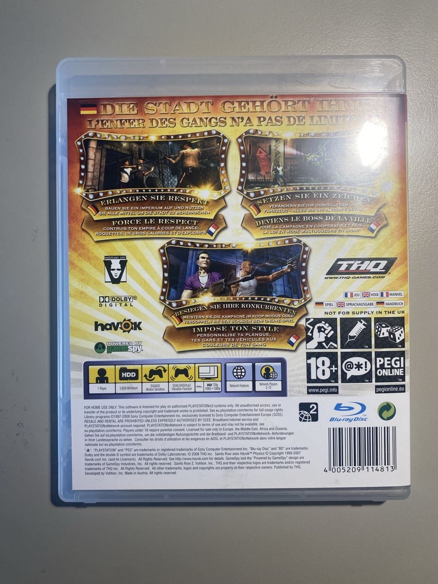 Sony Giochi: Saints Row 2 für PS3 – Usato da Thunstetten venduto da Virus_33 2