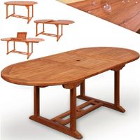 Gartentisch aus FSC®-zertifiziertem Eukalyptusholz