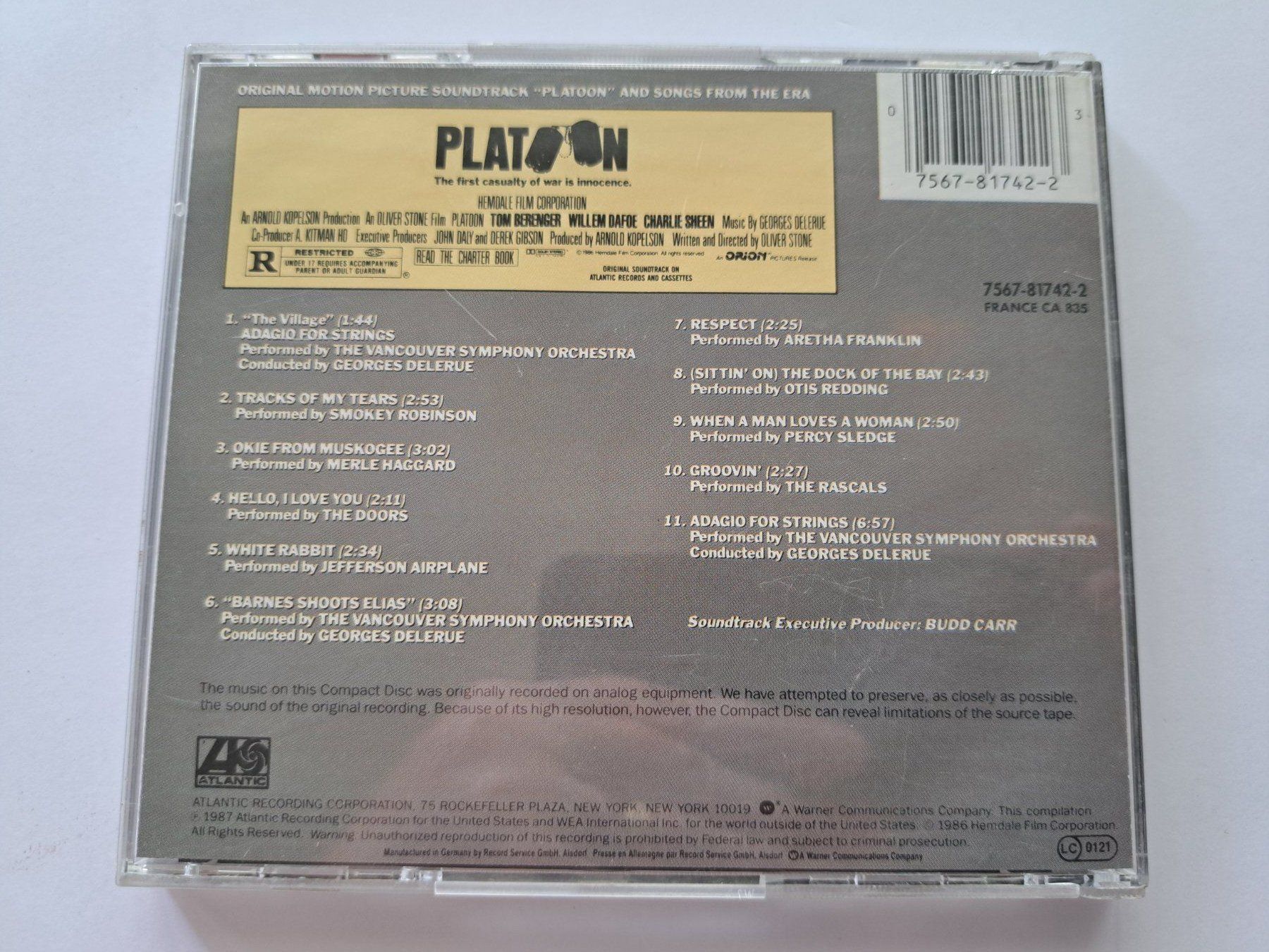 CDs: CD BOF Platoon  – D'occasion à Pully par bro_n52j 1