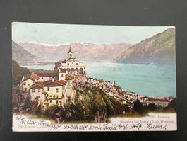 AK  1906 Locarno mit vielen Stempel     (G1325)