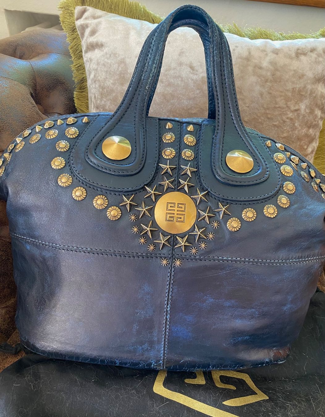 Givenchy Borse da donna: Givenchy Nightingale Special Edition blau – Usato da Zürich venduto da Sol65