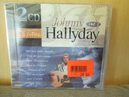 JOHNNY HALLYDAY - 26 TITRES - 2 CD - NEUF & SCELLE