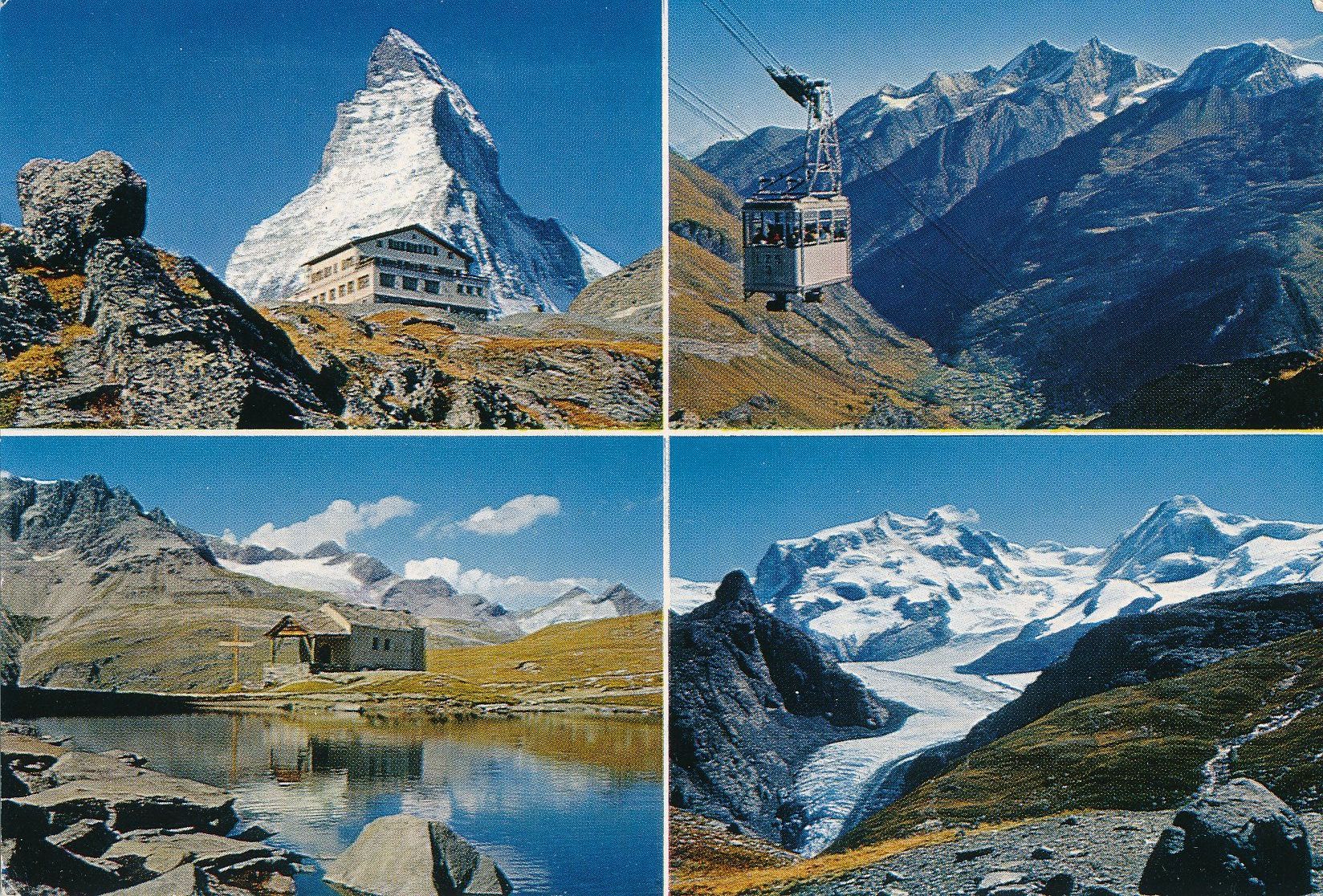 Ansichtskarten: Zermatt VS Carte postale ancienne / alte Postkarte – Gebraucht aus Neyruz FR von Dottely