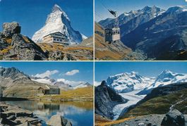 Zermatt VS Carte postale ancienne / alte Postkarte