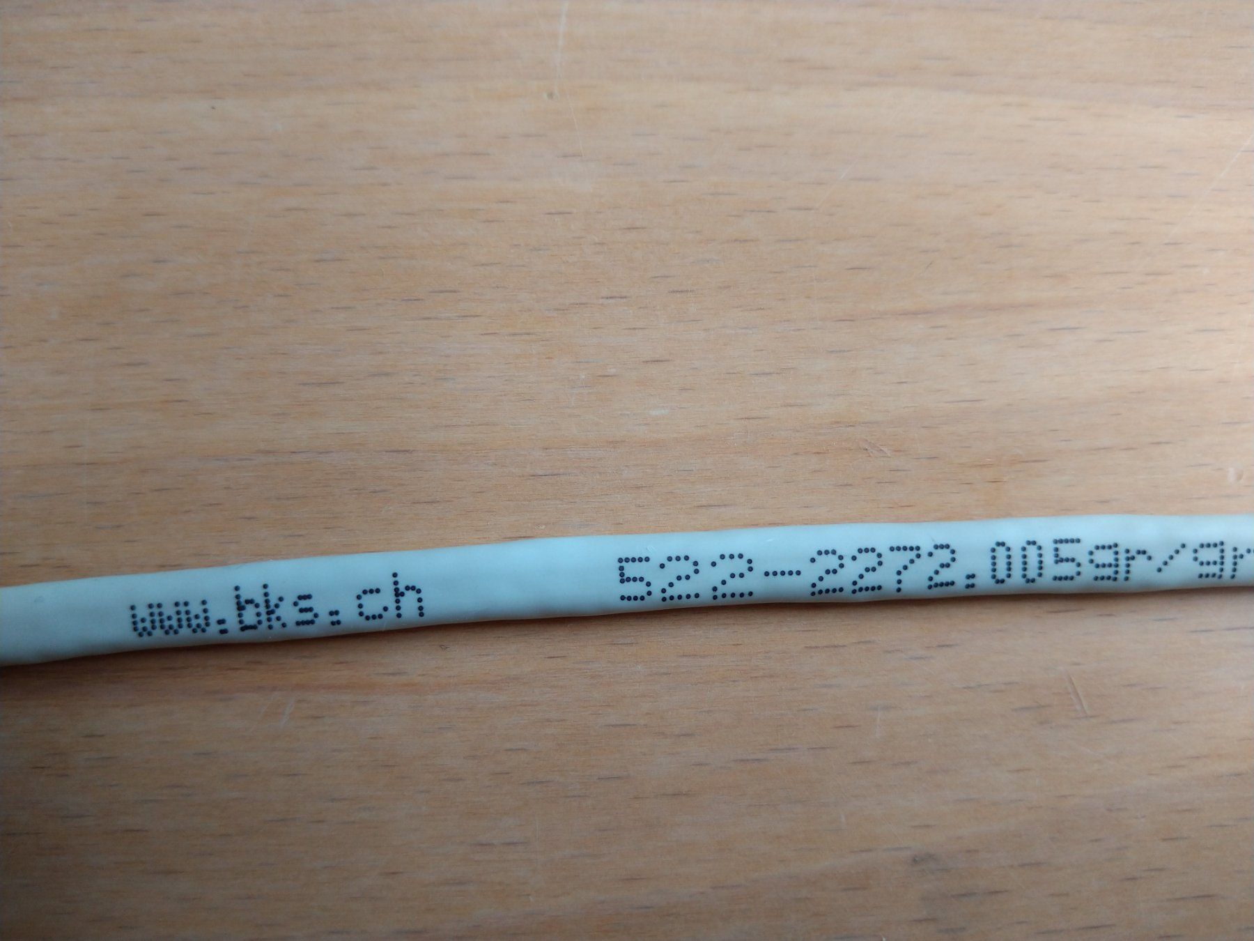 BKS Câbles: BKS Homenet Audio Patchkabel 50 cm lang, grau – D'occasion à Winznau par Cassjopaya 1