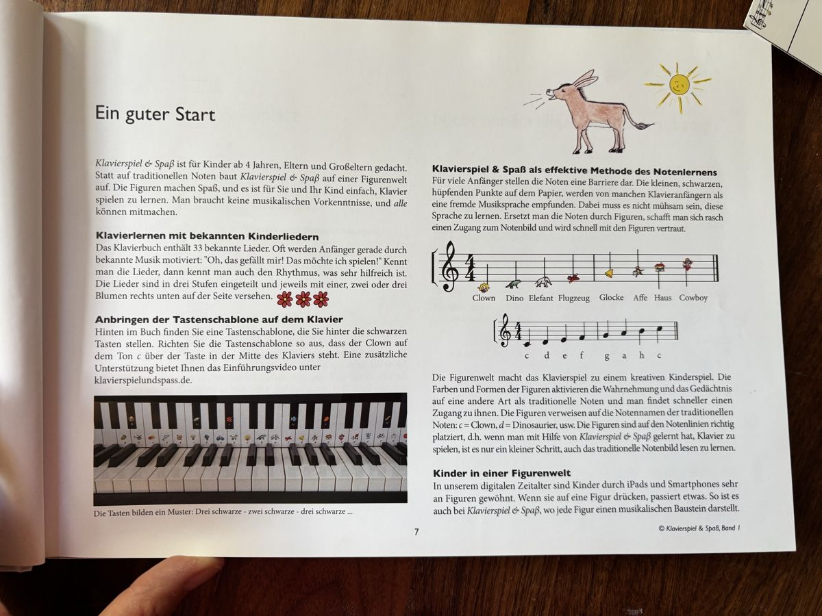 Libri: Klavierspiel & Spass Band 1 – Usato da Zürich venduto da Sonnenschein12 5
