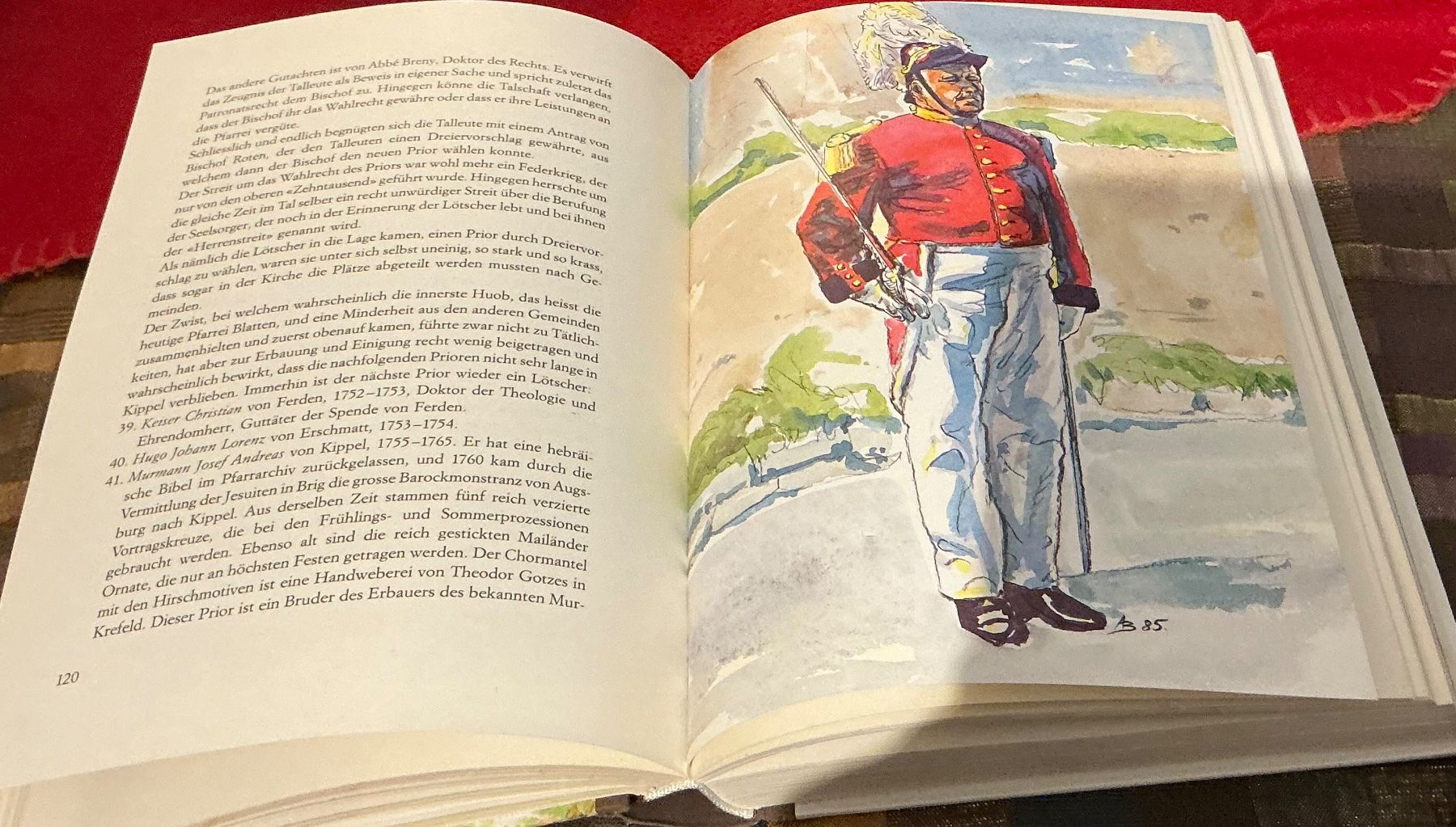 Libri: Lötschental "Der Kanton Lötschen" sig H. Blötzer – Usato da Naters venduto da seidengut 3