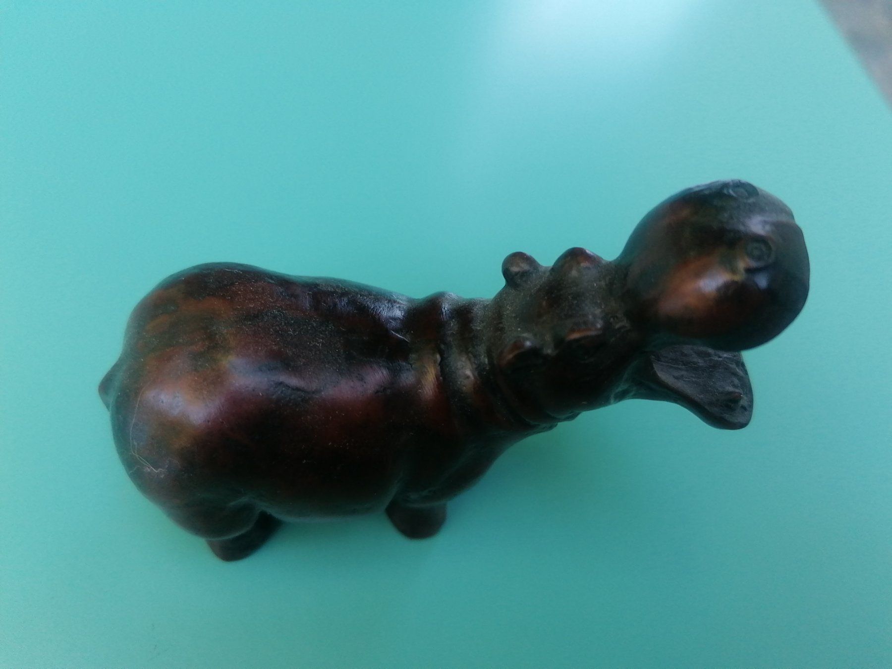 Statuette: Hippopotame / Nilpferd – Usato da Porrentruy venduto da Olifante 4