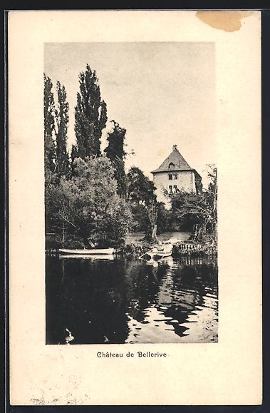 Cartoline postali: AK Bellerive /GE, Le Château, 1914 – Usato da Berlin venduto da bartko-reher