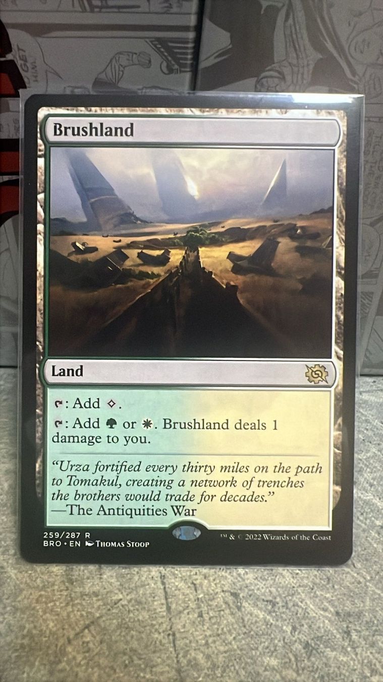 Magic The Gathering Carte collezionabili: Brushland – Nuovo (secondo la descrizione) da Wilen b. Wollerau venduto da GarruksShop
