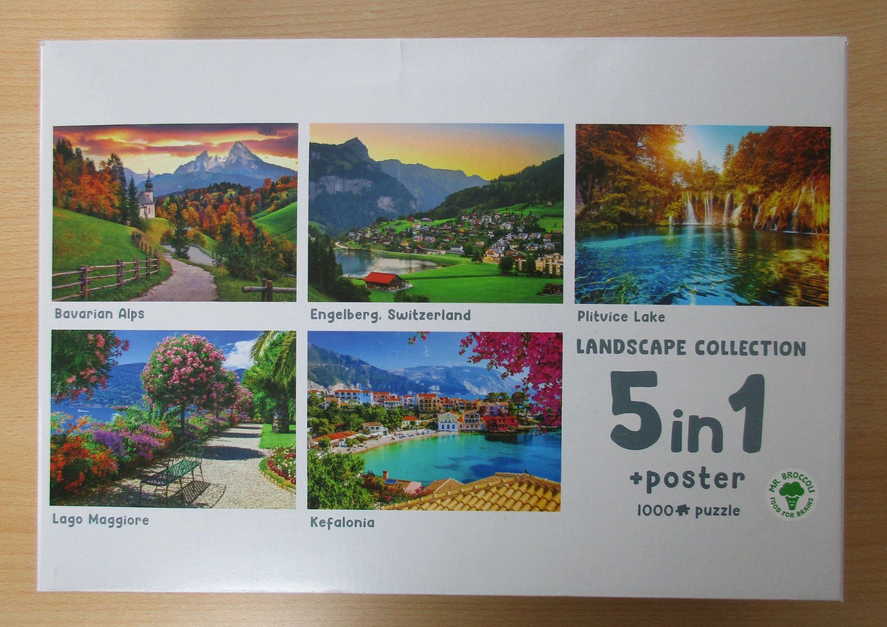 Puzzle: Puzzle 5 x 1000 Teile – Usato da Langnau i. / E. venduto da ferrari017