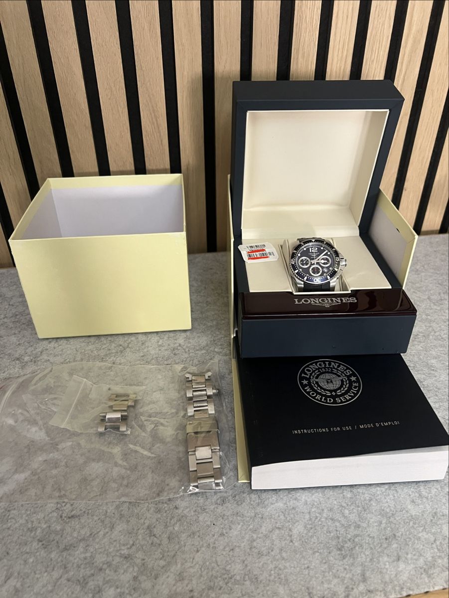 Longines Montres: LONGINES HYDROQONQUEST CHRONOGRAPH | Full Set | Top Zustand – D'occasion à Basel par acc_g7sk 4