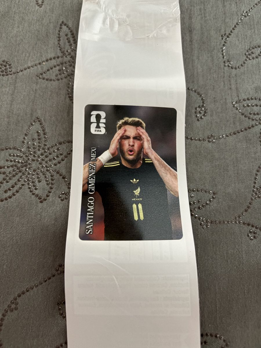 Panini Sammelbilder & Trading cards: Santiago Gimenez Coca Cola WM Sticker Panini – Neu (gemäss Beschreibung) aus Gümligen von NicolasScheidegger
