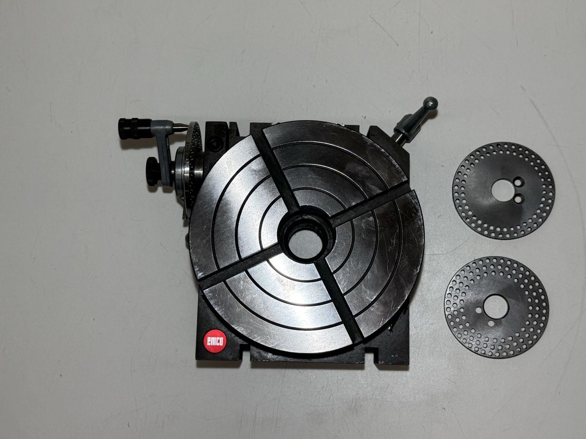 Emco Metall- & Schlosserei Sonstiges: Emco Teilapparat Rundtisch 150mm – Gebraucht aus Boswil von ABLagerBoswil 2