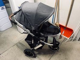 ABC Design Salsa 3 Air, Kombi Kinderwagen / Super wendig !