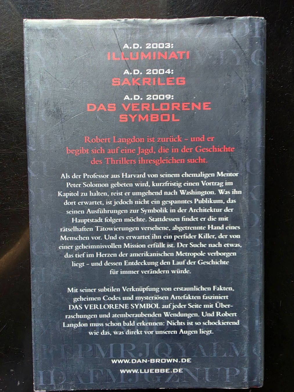 Libri: Dan Brown  Das verlorene Symbol – Usato da Arosa venduto da horseracing 1