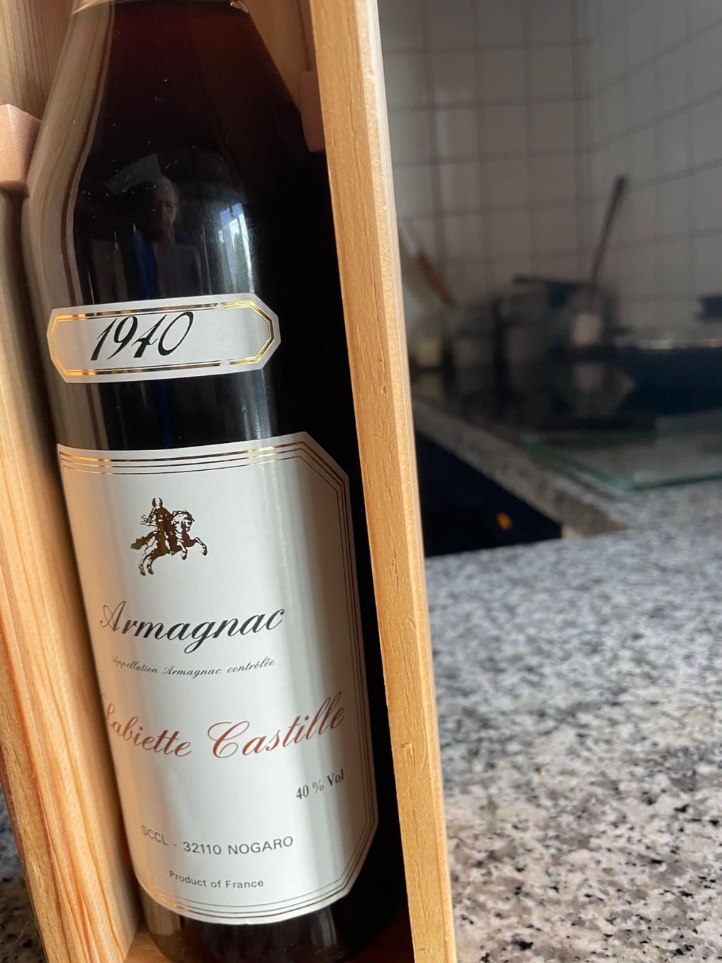 Bevande alcoliche: Armagnac labiette Castille 1940 – Usato da Biel/Bienne venduto da Idefix67