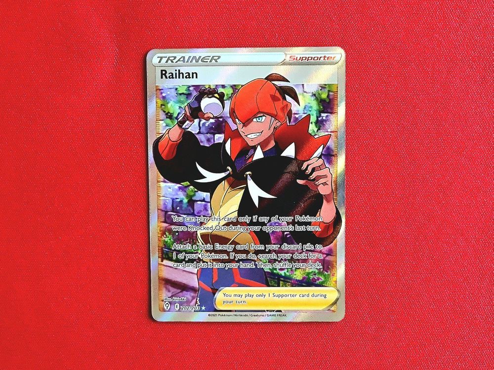 Raihan Trainer Collection Gift Box Pokemon Card  Chinese Original, Near  Mint
