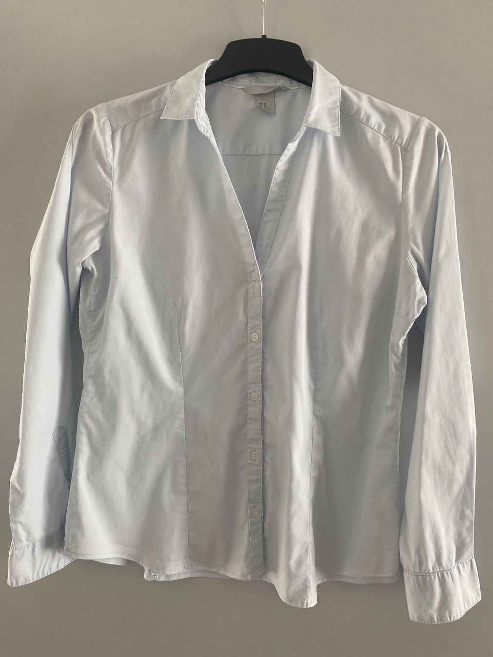 H&M Camicette: Damen Hemdbluse H&M hellblau Grösse 42 – Usato da Glattbrugg venduto da riseca