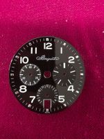 Cadran chronographe signé Breguet – noir vintage