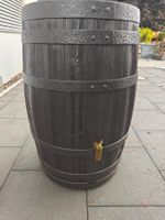 Regenfass Vino, dunkelbraun, 250 Liter mit Deckel