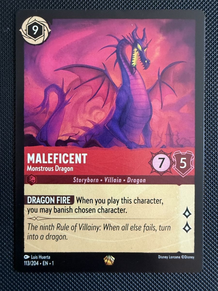 Disney Sammelbilder & Trading cards: Maleficent - Monstrous Dragon – Neu (gemäss Beschreibung) aus Allenwinden von nam_1988