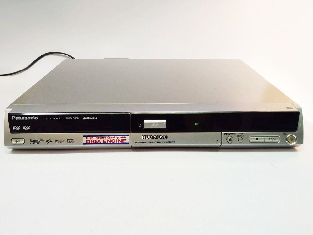 PanasonicDVDRecorderDMR EH50 Silber Kaufen auf Ricardo