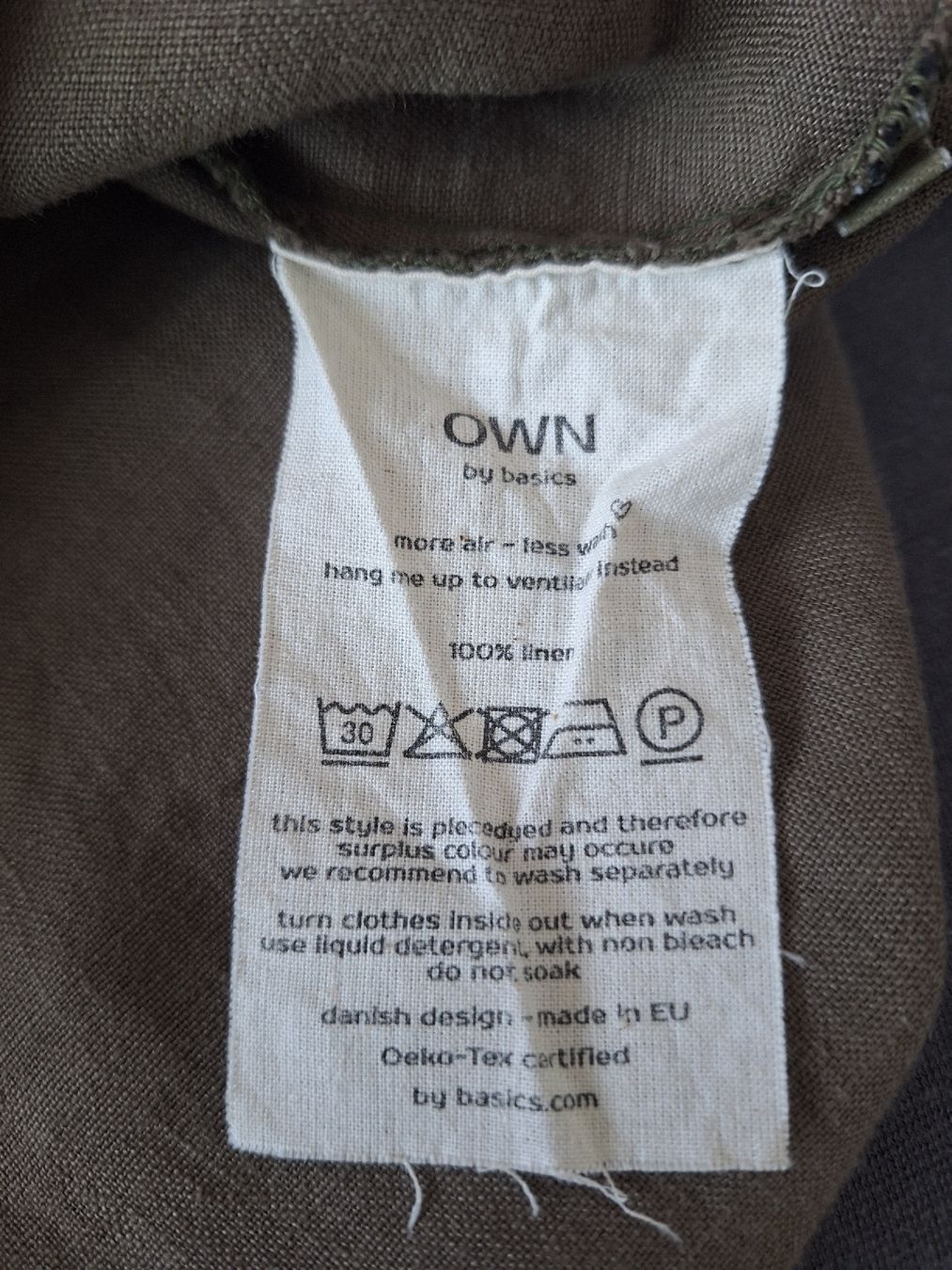 Vestiti: Leinenkleid von OWN Gr. L – Usato da Lenzburg venduto da Actiline 3