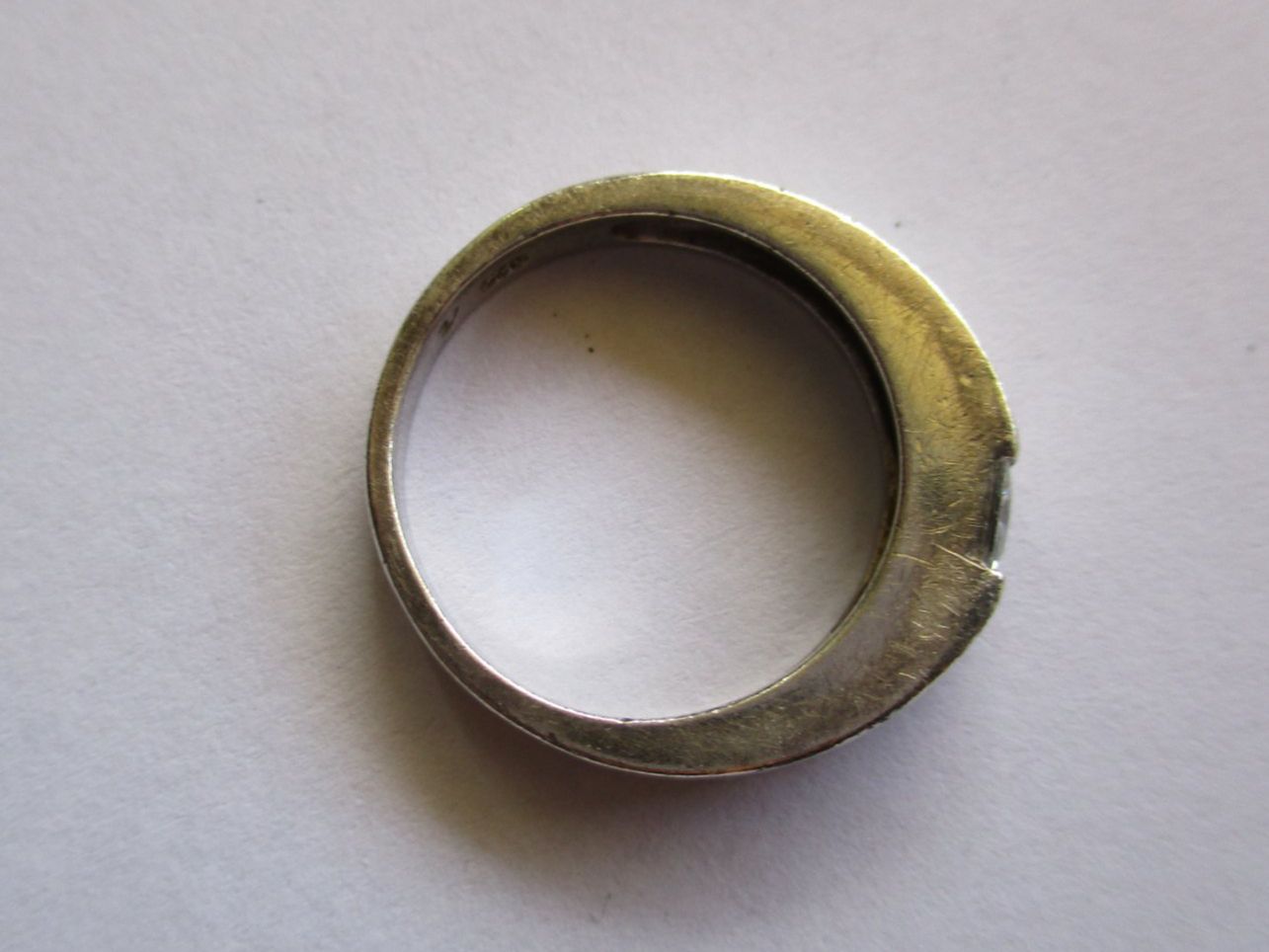 Anelli: Bague argent 925 et pierre zircon – Usato da La Sarraz venduto da vic_v6kz 2