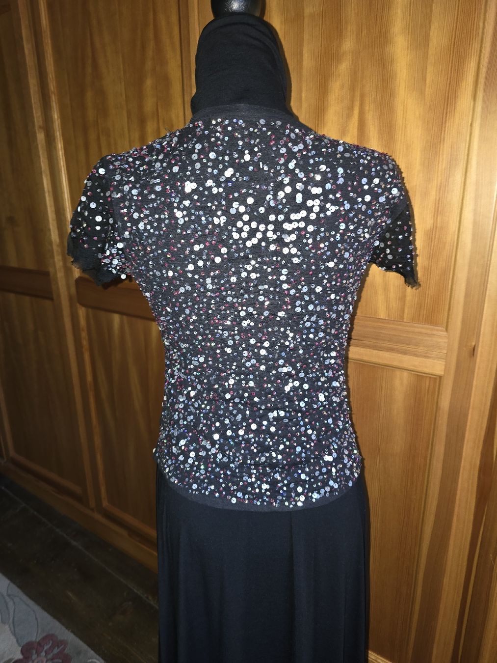 Top: top di pailettes multicolori – Nuovo (secondo la descrizione) da calpiogna venduto da dadalter 1