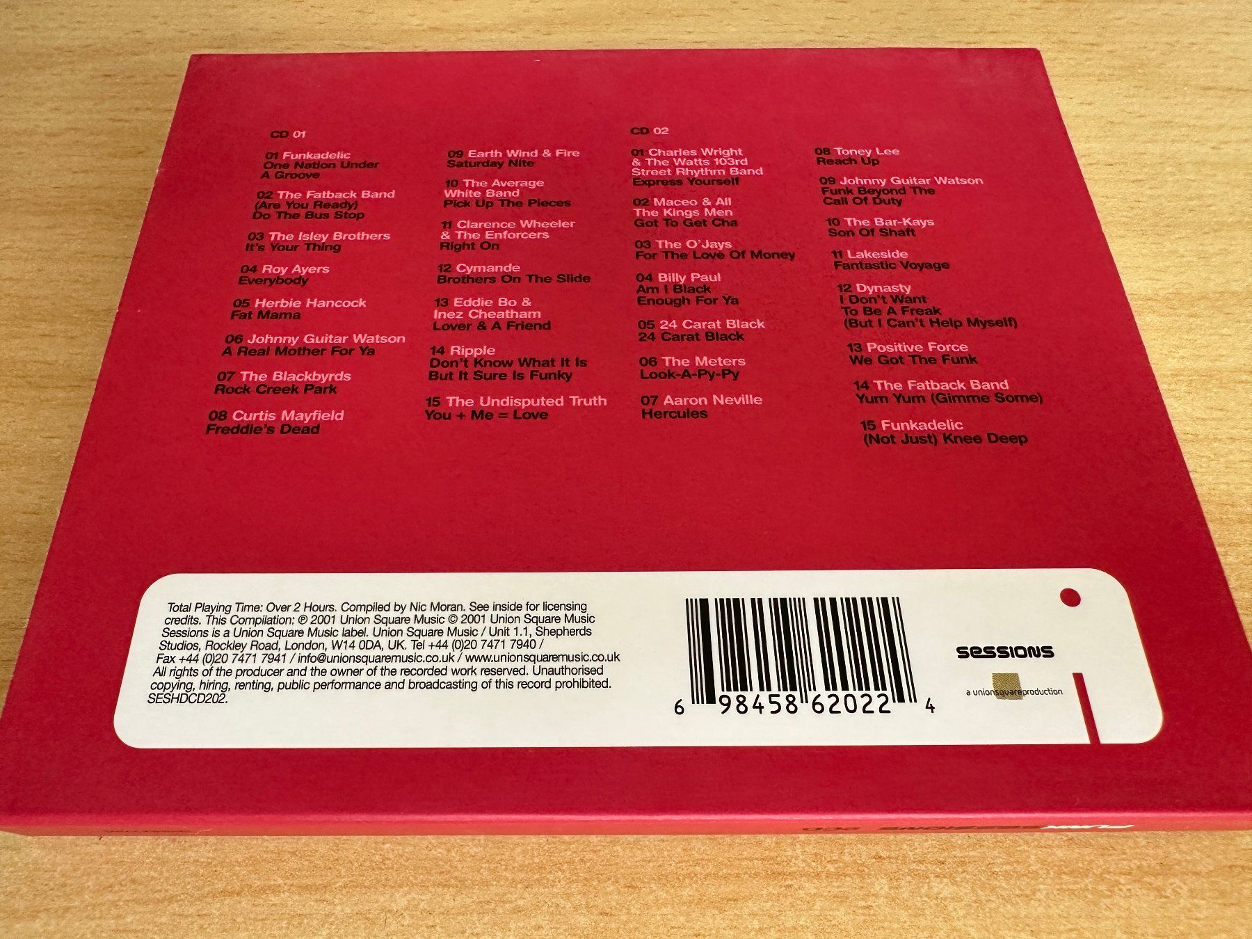 CD: Various – Funk Sessions - 2 CD – Usato da Rikon im Tösstal venduto da Alpenmutz 1